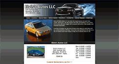 Desktop Screenshot of elvissautos.com